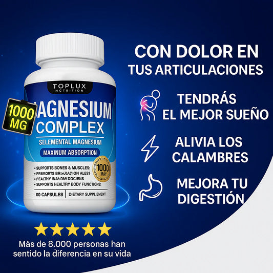 Complejo de magnesio 8 en 1